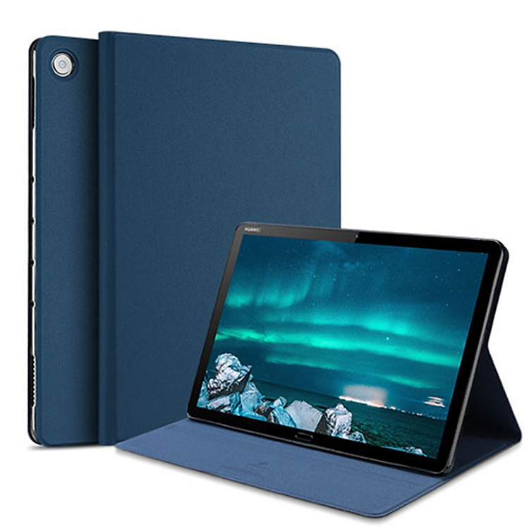 Bao da cho Huawei MediaPad M5 Lite chính hãng hiệu Dux Ducis