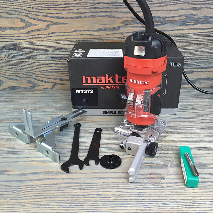 Máy phay gỗ ( máy soi gỗ ) 530W - 6mm Maktec (kèm 1 mũi phay)