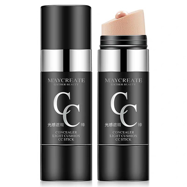 Thanh CC nền che khuyết điểm Concealer light cushion CC Stick MAYCREATE