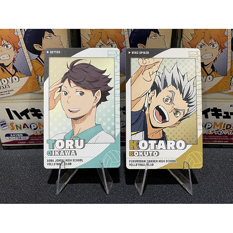 Bộ Thẻ Sưu Tập Nhân Vật Haikyu - Ensky HK-SC02 (3 thẻ) - Ảnh 7