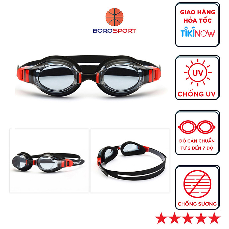 Kính bơi chống tia UV , Chống sương mù , bảo vệ mắt YESURE Cleacco, Dây đeo được làm 100% silicone mềm mại, thoải mái, dành cho vận động viên chuyên nghiệp hoặc người có sở...