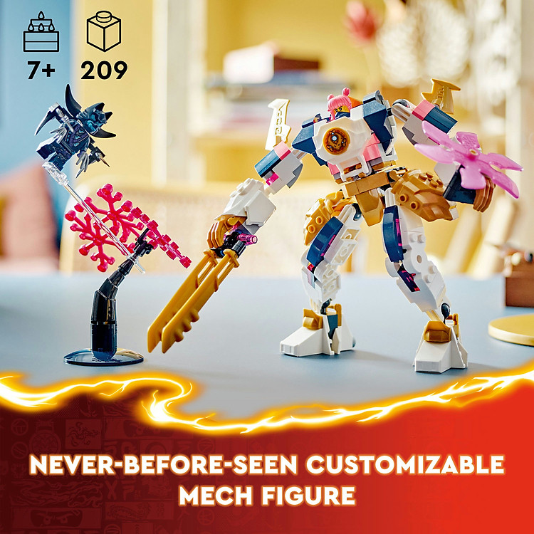 Mua LEGO NINJAGO 71807 Chiến giáp Sora Chính hãng Tiết kiệm - Hình ảnh 3