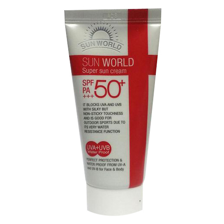 Kem Chống Nắng Sun World Cao Cấp Hàn Quốc Super Sun Cream SPF+ PA+++(50ml)