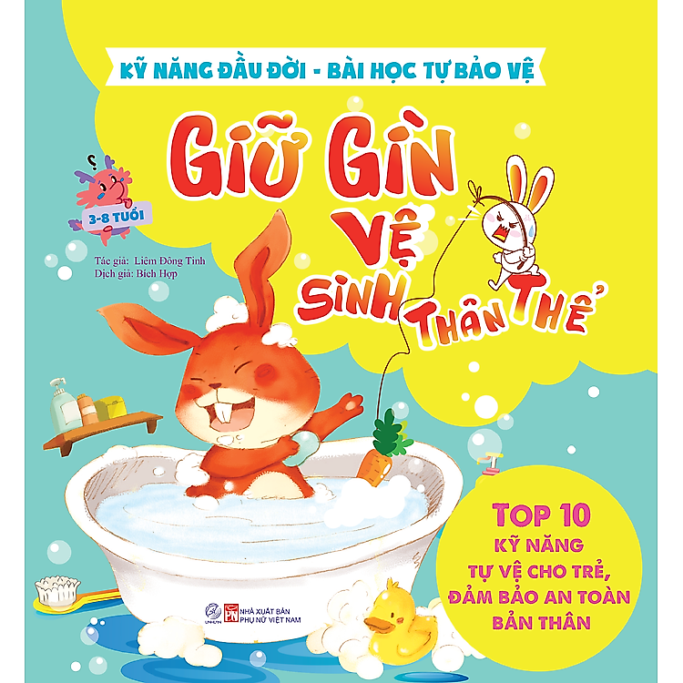 Sách Kỹ năng đầu đời-Top 10 kỹ năng tự vệ cho trẻ, đảm bảo an toàn bản thân (8 quyển)