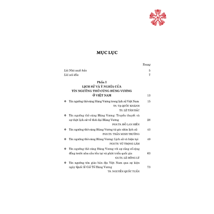 Tín ngưỡng thờ cúng Hùng Vương ở Việt Nam (bản in 2024) - Ảnh 7