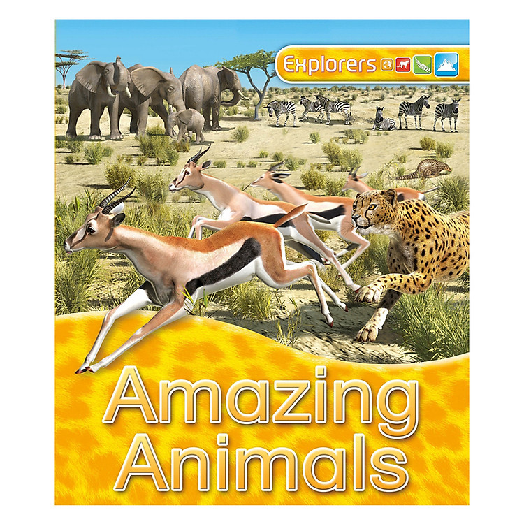 Sách Explorers: Amazing Animals