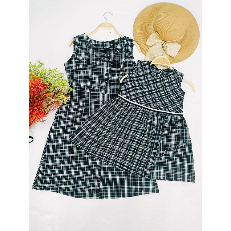 Bộ đầm mẹ và bé gái KO03