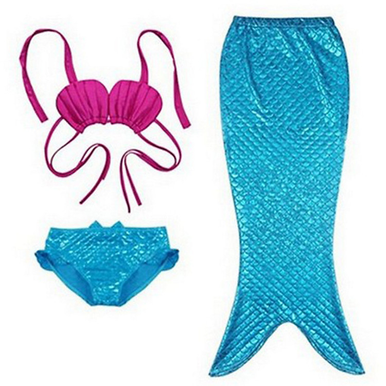 Đồ Bơi Bikini Tiên Cá Cho Bé Gái - HM020317