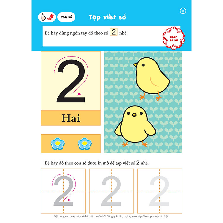 Sách Thiếu Nhi Cho Trẻ 2-3 Tuổi - Toán Học - Số Đếm - Ảnh 7