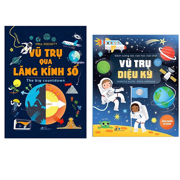 Sách Tương Tác Vừa Học Vừa Chơi - Vũ Trụ Diệu Kỳ