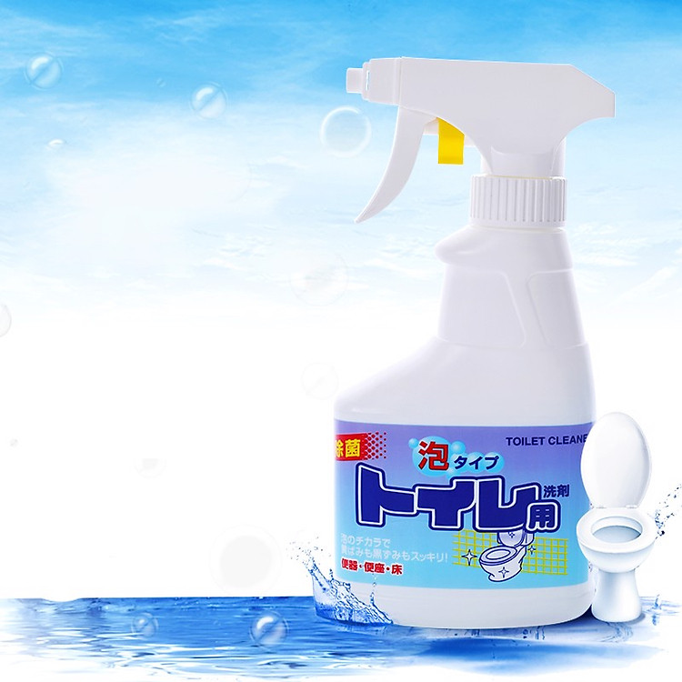 Chai xịt vệ sinh, nhà tắm bồn cầu 300ml Rocket - Hàng nội địa Nhật