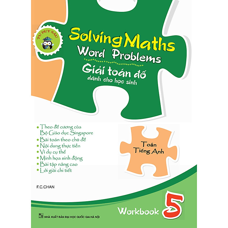 Sách Solving Maths Word Problems - Giải Toán Đố Dành Cho Học Sinh – Workbook 5