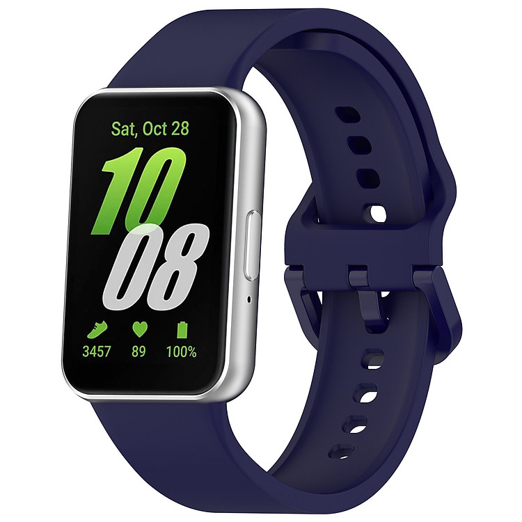 Dây đeo thay thế cho vòng đeo tay thông minh Samsung Galaxy Fit 3, TPU dẻo cao cấp, nhiều màu_ Hàng Chính Hãng