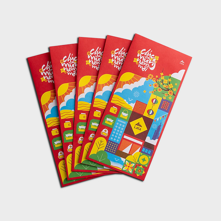 Bao lì xì YUUMY (LX01) - Bao Đỏ - Ảnh 3