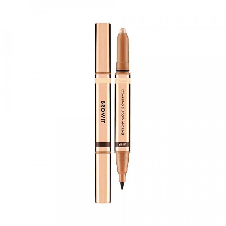 Bút sáp mắt và kẻ mắt 2in1 Browit Eyemazing Shadow and Liner 0.85ml + 0.60g