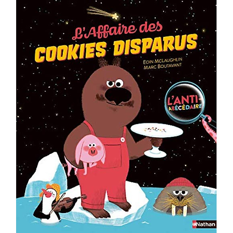 Sách thiếu nhi tiếng Pháp - L'affaire Des Cookies Disparus