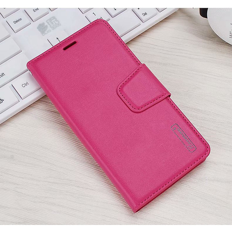 Bao da dạng ví dành cho OPPO A15, A15s chính hãng Hanman có quai cài