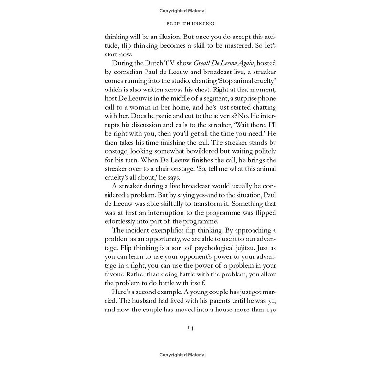 Flip Thinking: The Life-Changing Art Of Turning Problems Into Opportunities - Ảnh 2