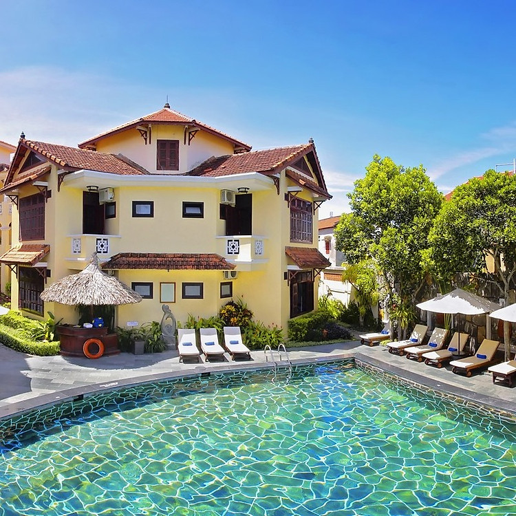 Lotus Hội An Boutique Hotel & Spa 3* - Buffet Sáng, Hồ Bơi, Trung Tâm Phố Cổ