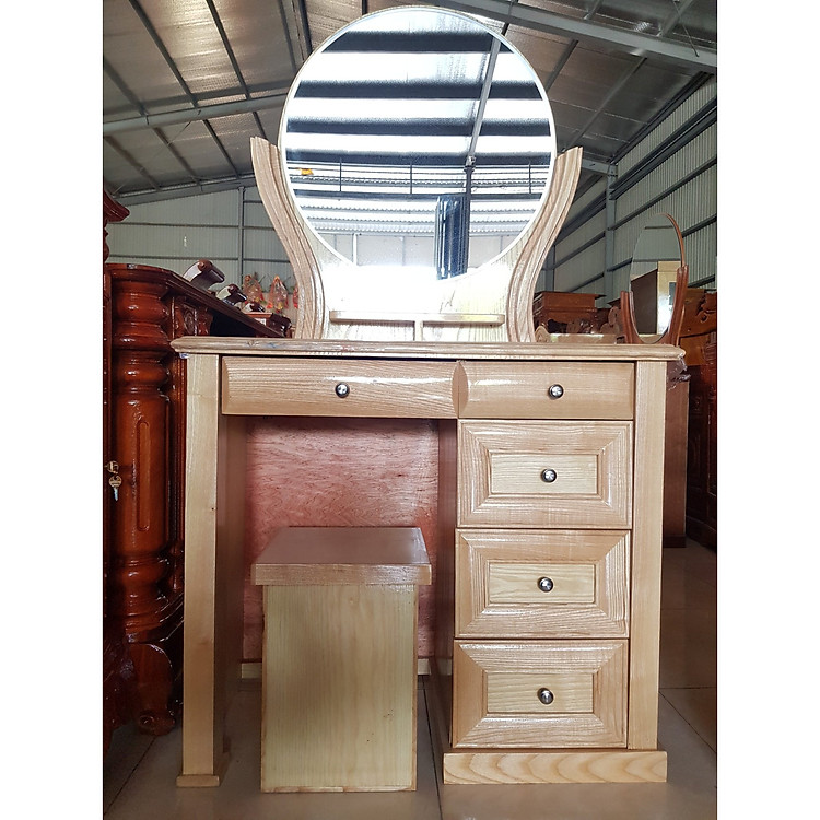 Bàn trang điểm - gỗ Sồi nhập khẩu