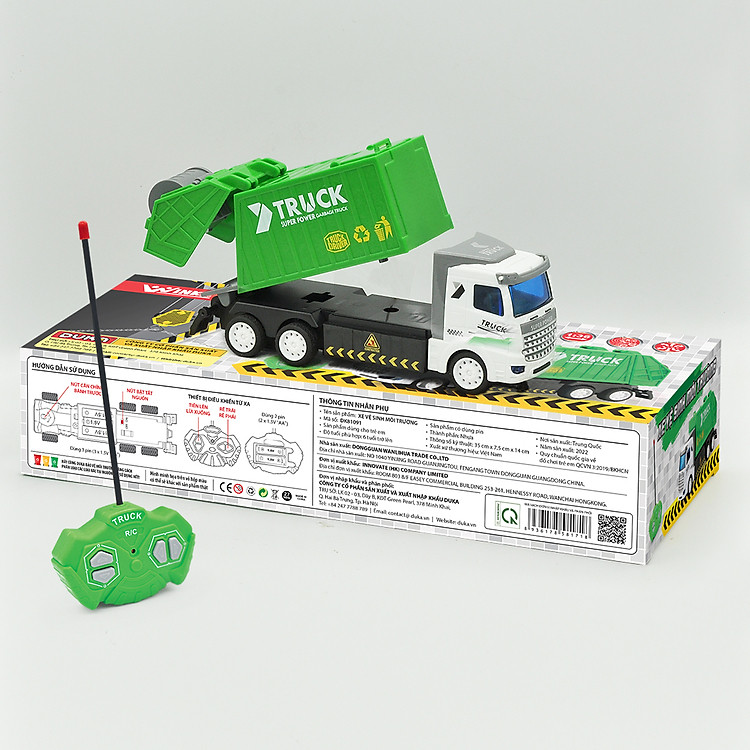 Mua Xe Vệ Sinh Môi Trường DK81091 Duka Chính hãng Ưu đãi - Hình ảnh 3