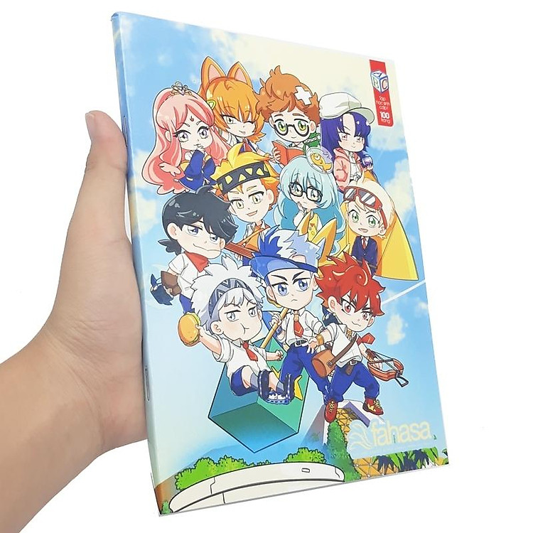 Tập Học Viện Alpha 4 Ô Ly 100 Trang (5 quyển) - Ảnh 7