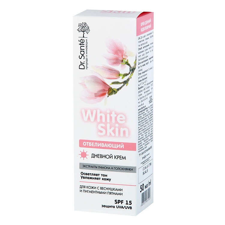 Kem Dưỡng Ban Dr.Sante White Skin Ngày Làm Trắng Sáng Và Đều Màu Da SPF15 (50ml)