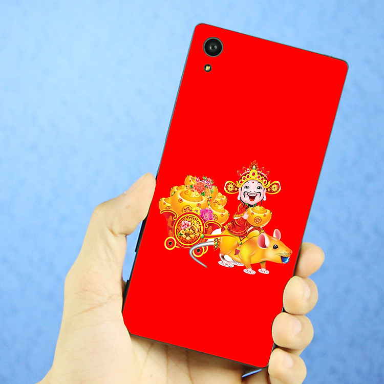 Ốp điện thoại dành cho máy Sony Xperia XA1 Ultra - Chú chuột vàng MS CCV002