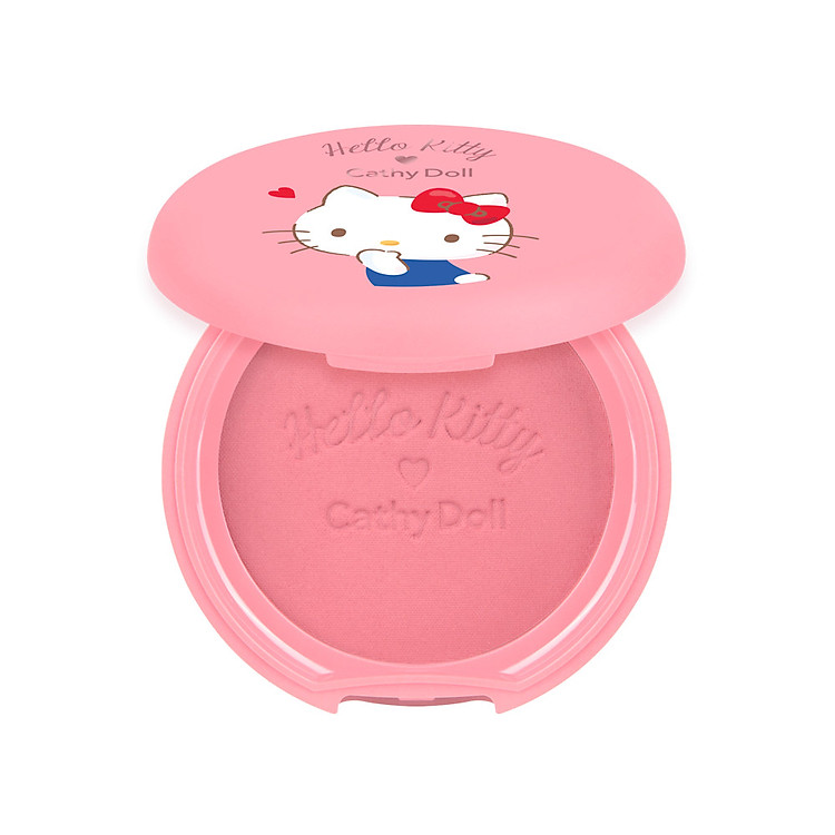 Phấn má hồng Hello Kitty Cathy Doll Cotton Shine Blusher 6.5g