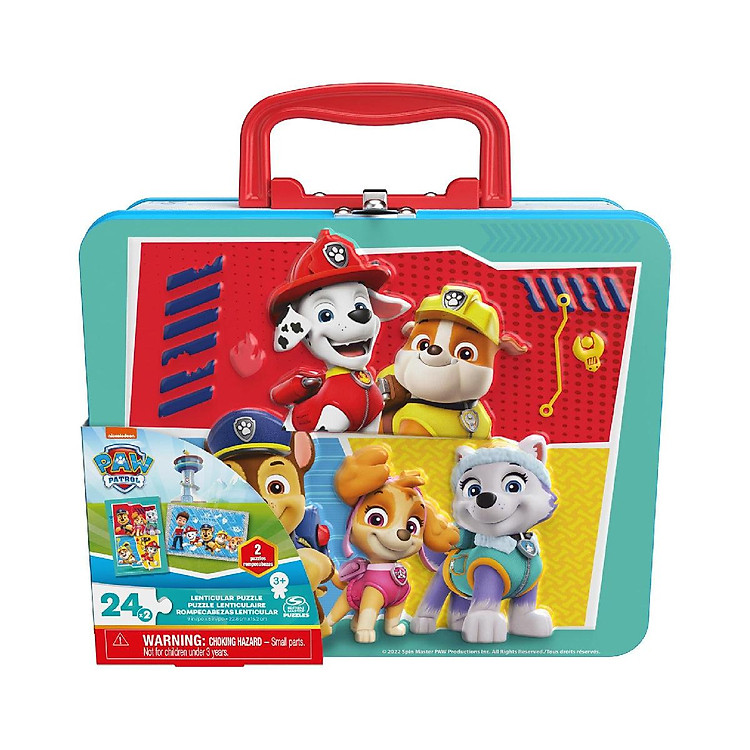 Mua tại Tiki: Mua Đồ Chơi Xếp Hình Paw Patrol SPIN GAMES Chính hãng Ưu đãi