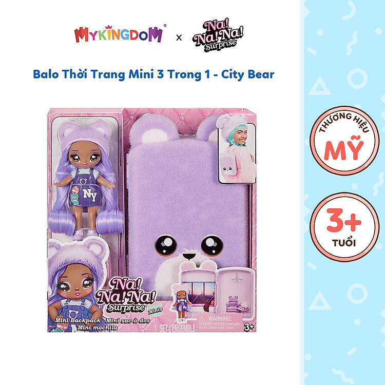 Búp Bê NA NA NA Mini 3 Trong 1 Chính hãng Tiết kiệm