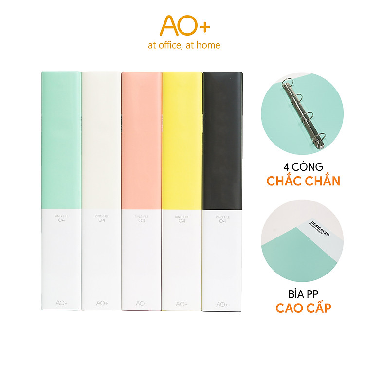 Bìa Còng O4 Designism AO+ (A4, 2.5cm)