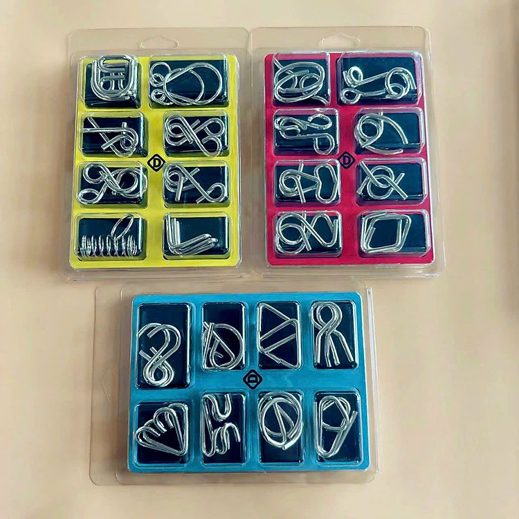 Mua Đồ chơi trí tuệ tháo lắp vòng sắt Chính hãng Tiết kiệm - Hình ảnh 3