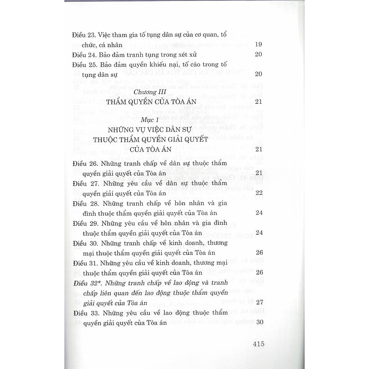 Bộ Luật Tố Tụng Dân Sự (Hiện Hành) (Sửa Đổi, Bổ Sung Năm 2019, 2020) - Tái bản năm 2022 - Ảnh 4