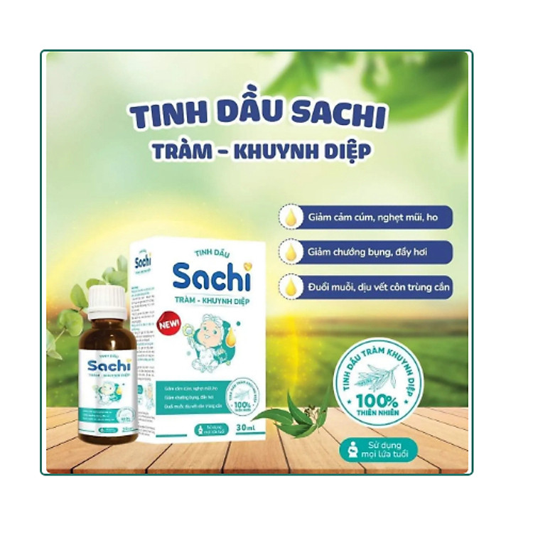 Mua Tinh dầu tràm khuynh diệp Sachi 30ml Chính hãng Giá rẻ - Hình ảnh 3