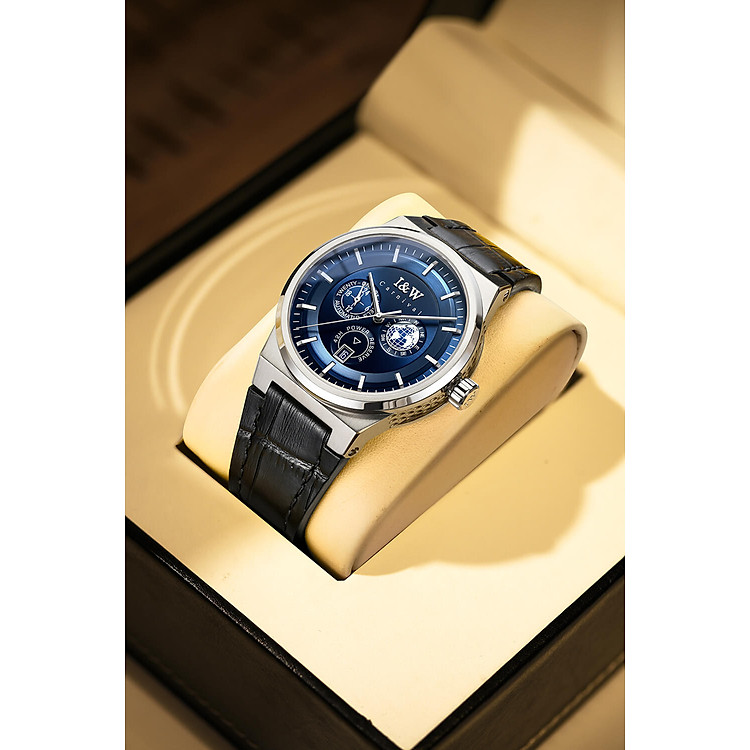 Đồng hồ nam chính hãng IW Carnival IW782G-1 ,kính sapphire,chống xước,chống nước 50m,Bh 24 tháng,máy cơ (automatic)
