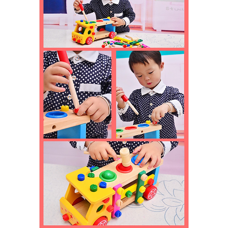 Bộ Đồ Chơi Lắp Ghép Xe Đập Bóng Chính hãng Tiết kiệm - Hình ảnh 5