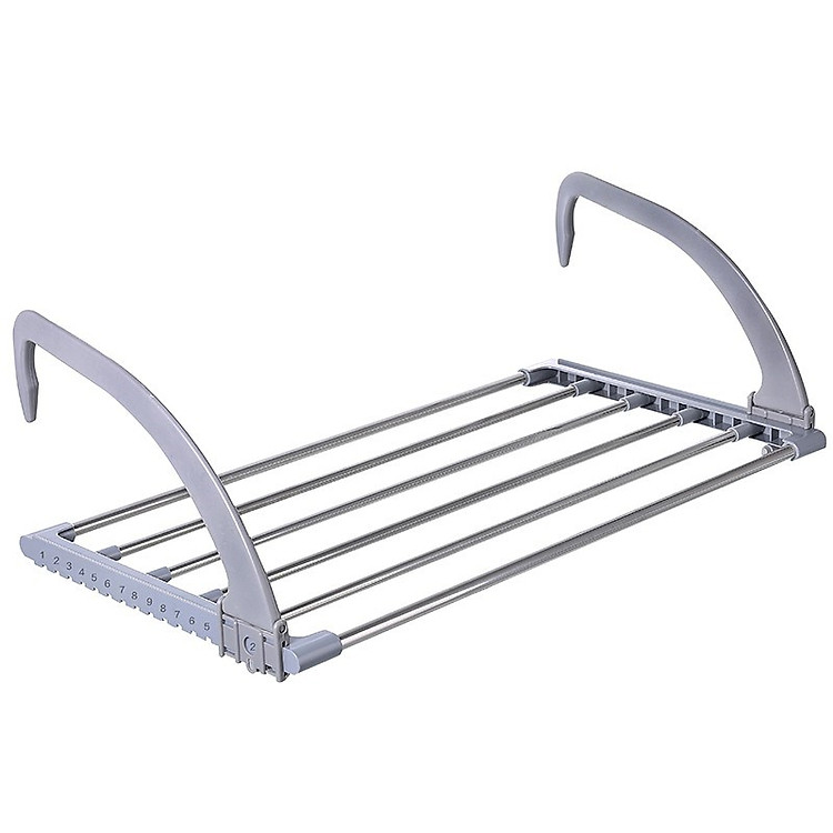 Giàn phơi đồ đa năng cho ban công chung cư GS0045
