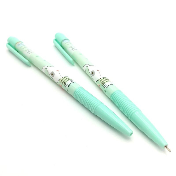 Viết Bic Moshi 078 (2 chiếc) - Xanh Mint - Ảnh 2
