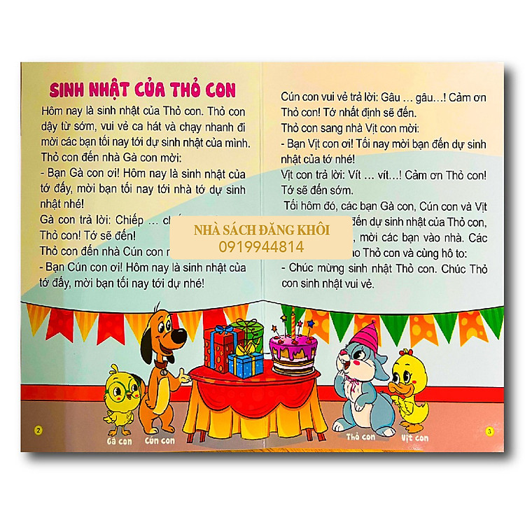 Truyện Cho Bé Học Nói - Phát triển IQ, EQ - Ảnh 6