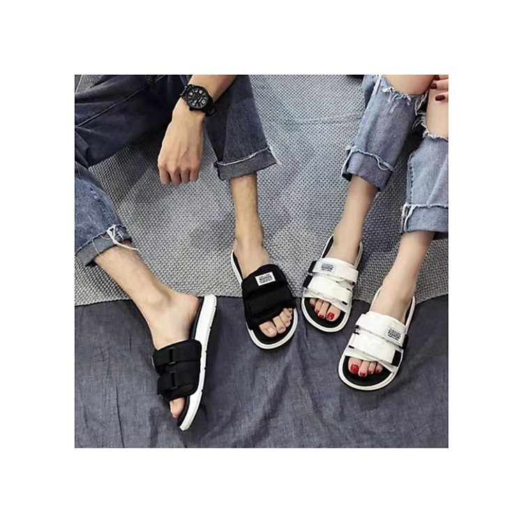 Dép đôi nam nữ , dép unisex kiểu dáng thời trang phù hợp cho nam và nữ (1 đôi)