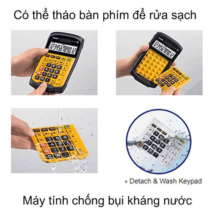 Máy tính Casio WD-320MT (12 số) - Ảnh 3