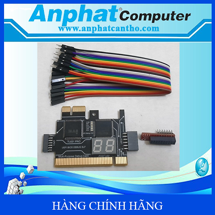Card Test Main PC TL631 Pro dùng cho Thợ sữa Mainboard Máy Tính - Hàng Chính Hãng - Bảo hành 1 tháng