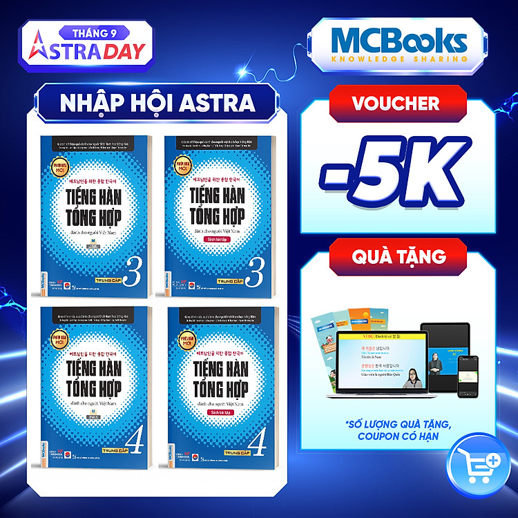 Giáo Trình Tiếng Hàn Tổng Hợp Trung Cấp Dành Cho Người Việt (Tập 3)