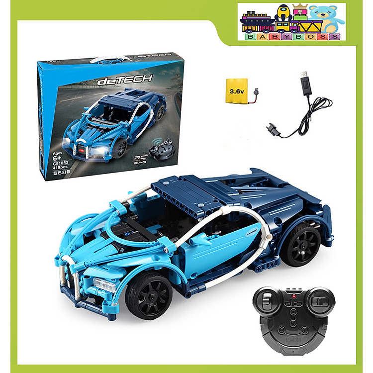 Bộ Đồ Chơi Lắp Ghép Siêu Xe RC Chính hãng Giá tốt