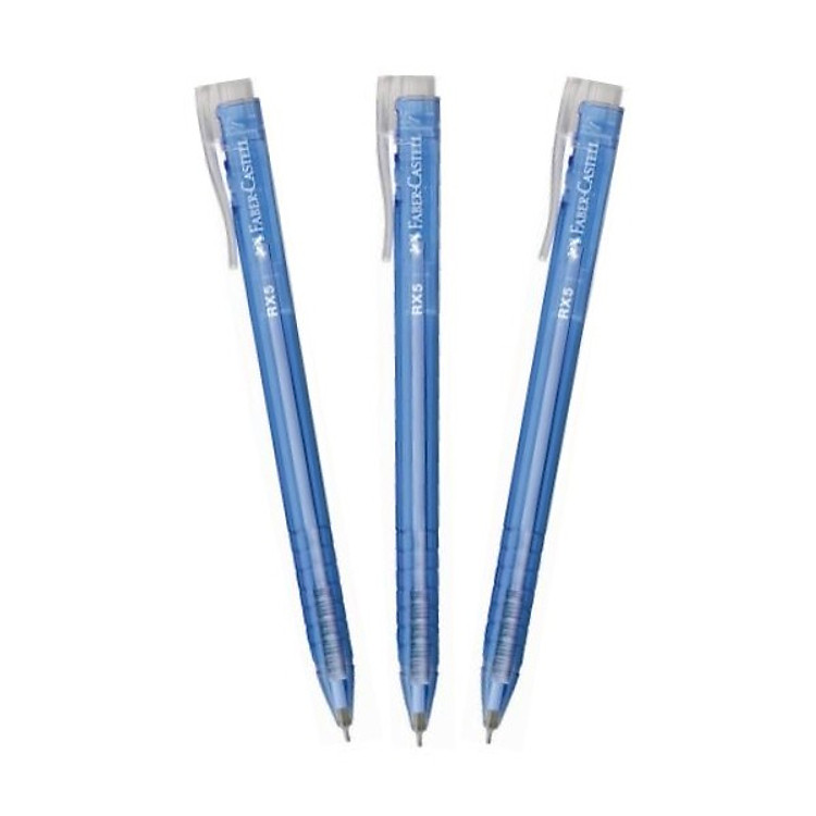Bút Bi RX5 0.5 Faber-Castell Blue (Bộ 3 Cây)