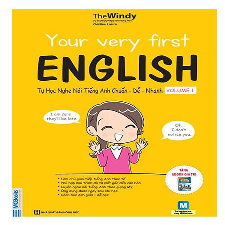 Your Very First English – Tự Học Nghe Nói Tiếng Anh Chuẩn – Dễ – Nhanh (Volume 1)