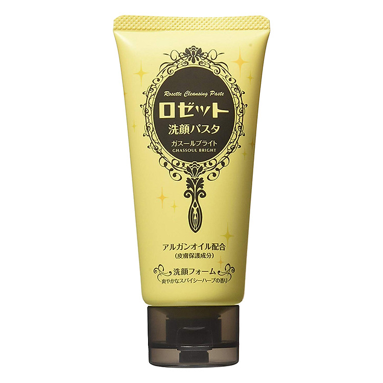Sữa Rửa Mặt Làm Sáng Da Rosette Face Wash Pasta Ghassoul Bright (120g)