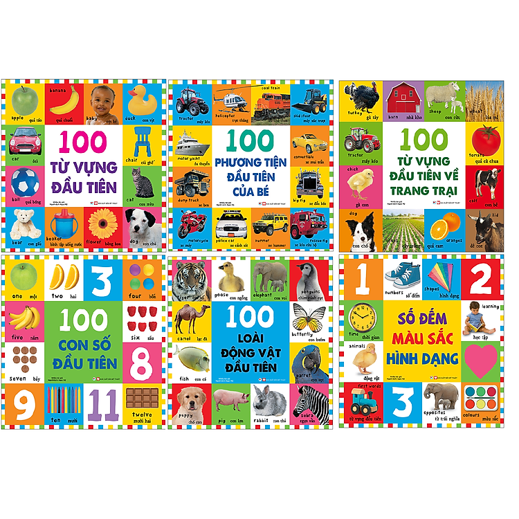 Từ Vựng Đầu Tiên Cho Bé