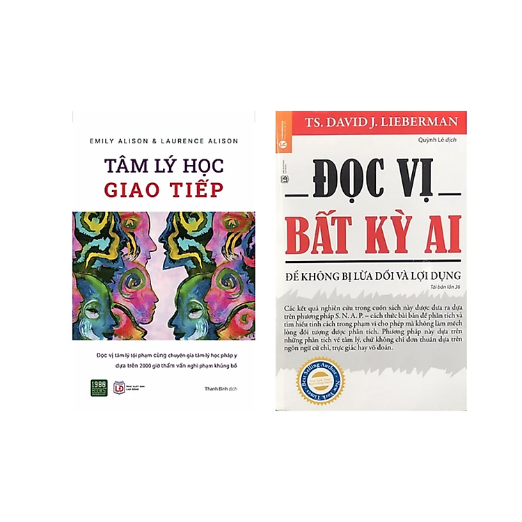 Combo 2Q Sách Tư Duy - Kĩ Năng Sống : Tâm Lí Học Giao Tiếp + Đọc Vị Bất Kỳ Ai (Tái Bản 2019)